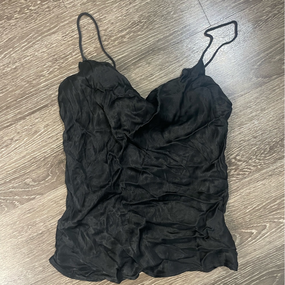 MOVING SALE zara silky cowl neck